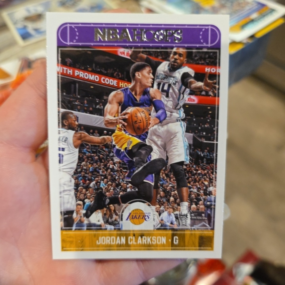 NBA Hoops Jordan Clarkson Trading Card